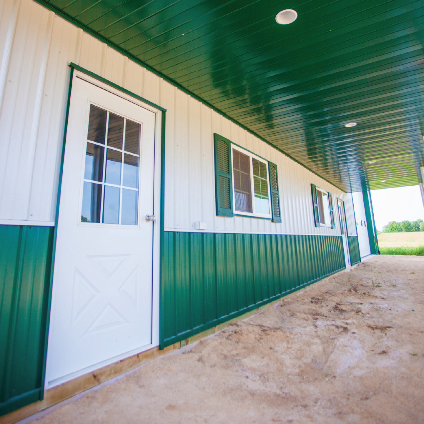 Green Pole Barn