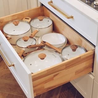 Drawer of Cooking Pots