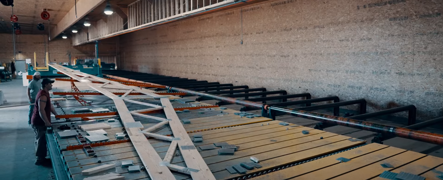 Employees Working On a Truss & Engineered Wood Product (EWP) Design