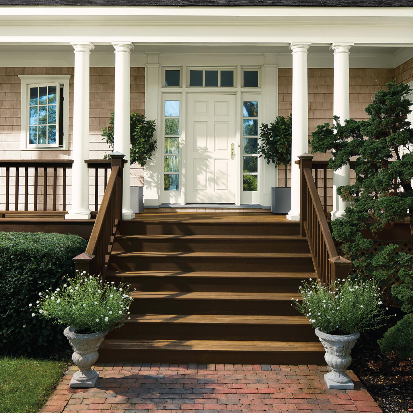 Stairs to Front Door